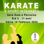 KARATE UDINE 2025 - GARA KATA E PERCORSO - ETA 5 _ 11 ANNI