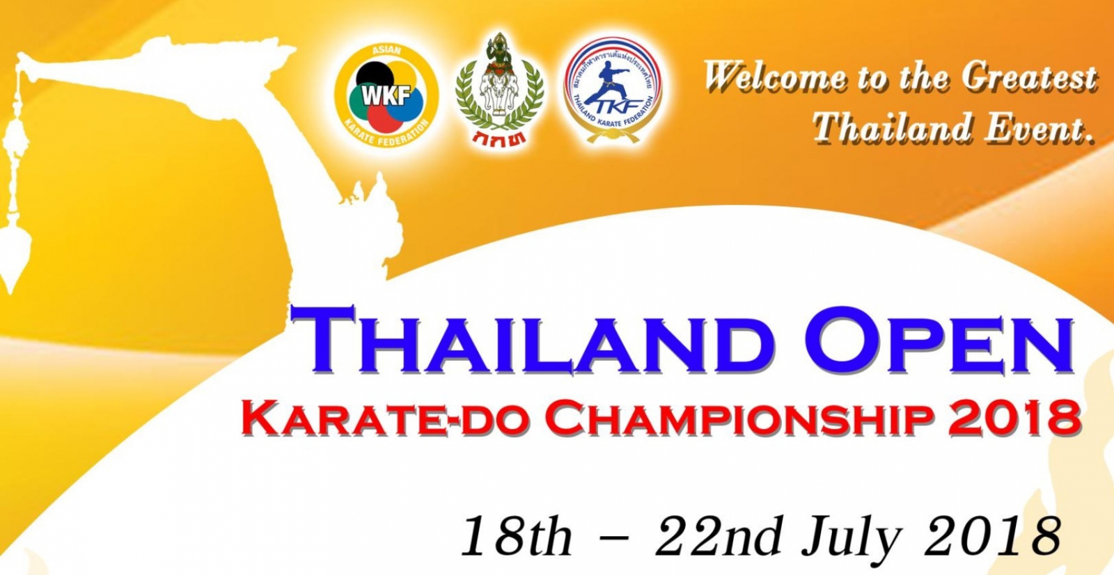 SET Online Karate Thailand Open Karatedo Championship 2018